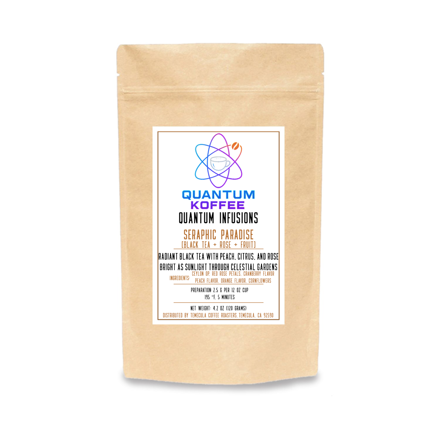 Seraphic Paradise [Peach Black Tea]