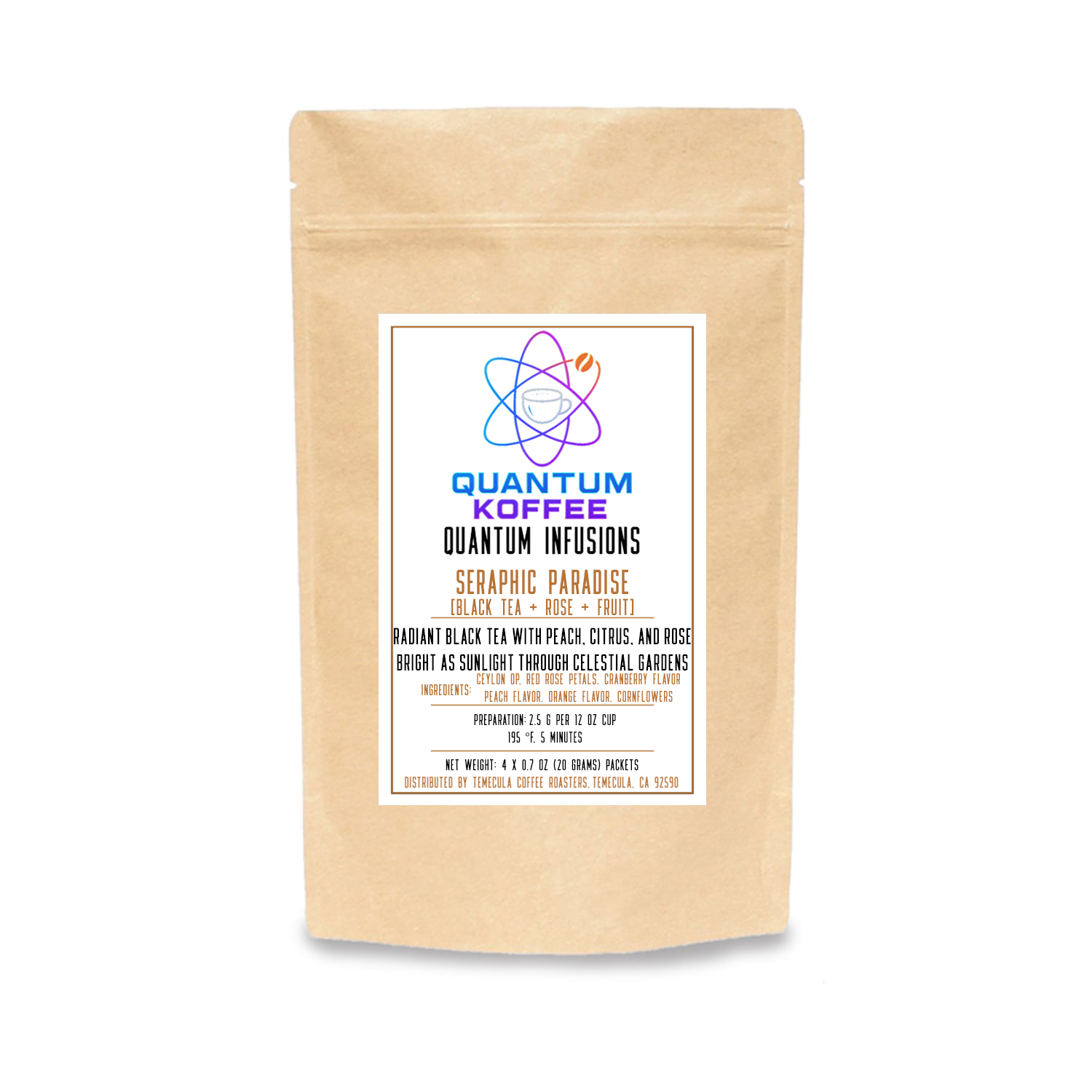Seraphic Paradise [Peach Black Tea]