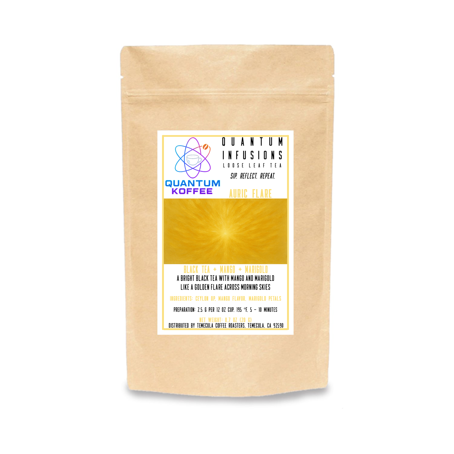 Auric Flare [Mango Black Tea]