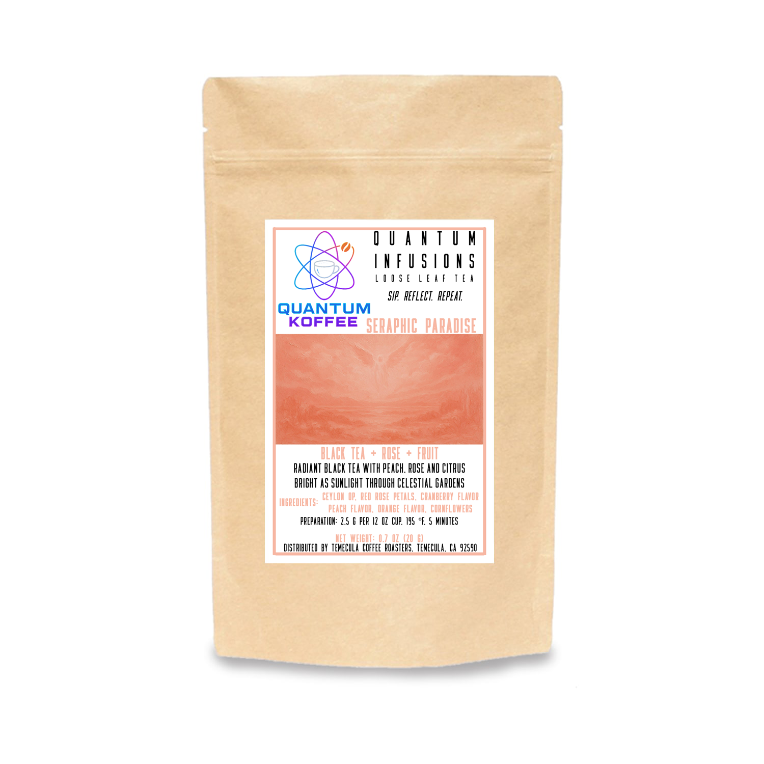 Seraphic Paradise [Peach Black Tea]